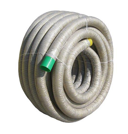Drenaažitoru pvc DN 50  SN2 geotekstiil, rullis 50m
